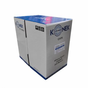 Dây mạng Cat6e Golden Konek SFTP Cuộn 305 Mét